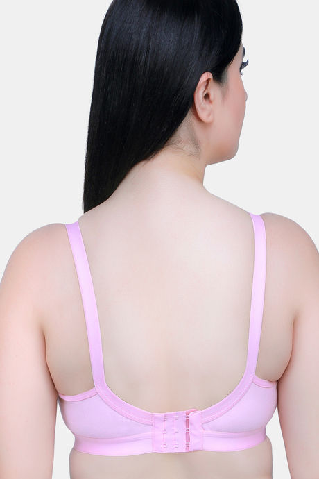 Maroon Clothing Double Layered Non Wired Full Coverage Minimiser Bra (Pack of 2) - Multicolor — image 4